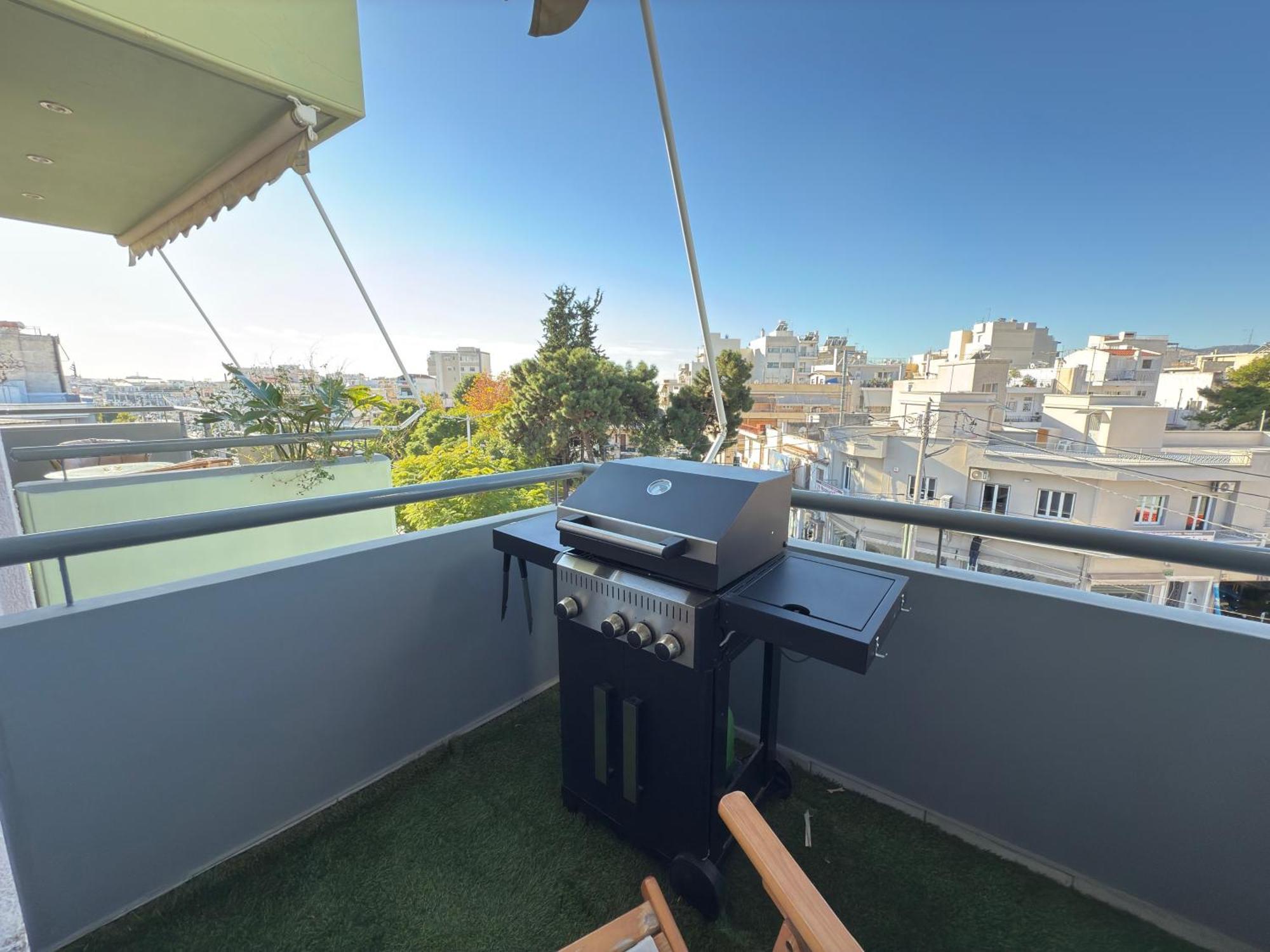 Sunny Home Private Jacuzzi Hydromassage Acropolis & Lycabettus Far View Parking 300M Metro Peristeri Atenas Exterior foto