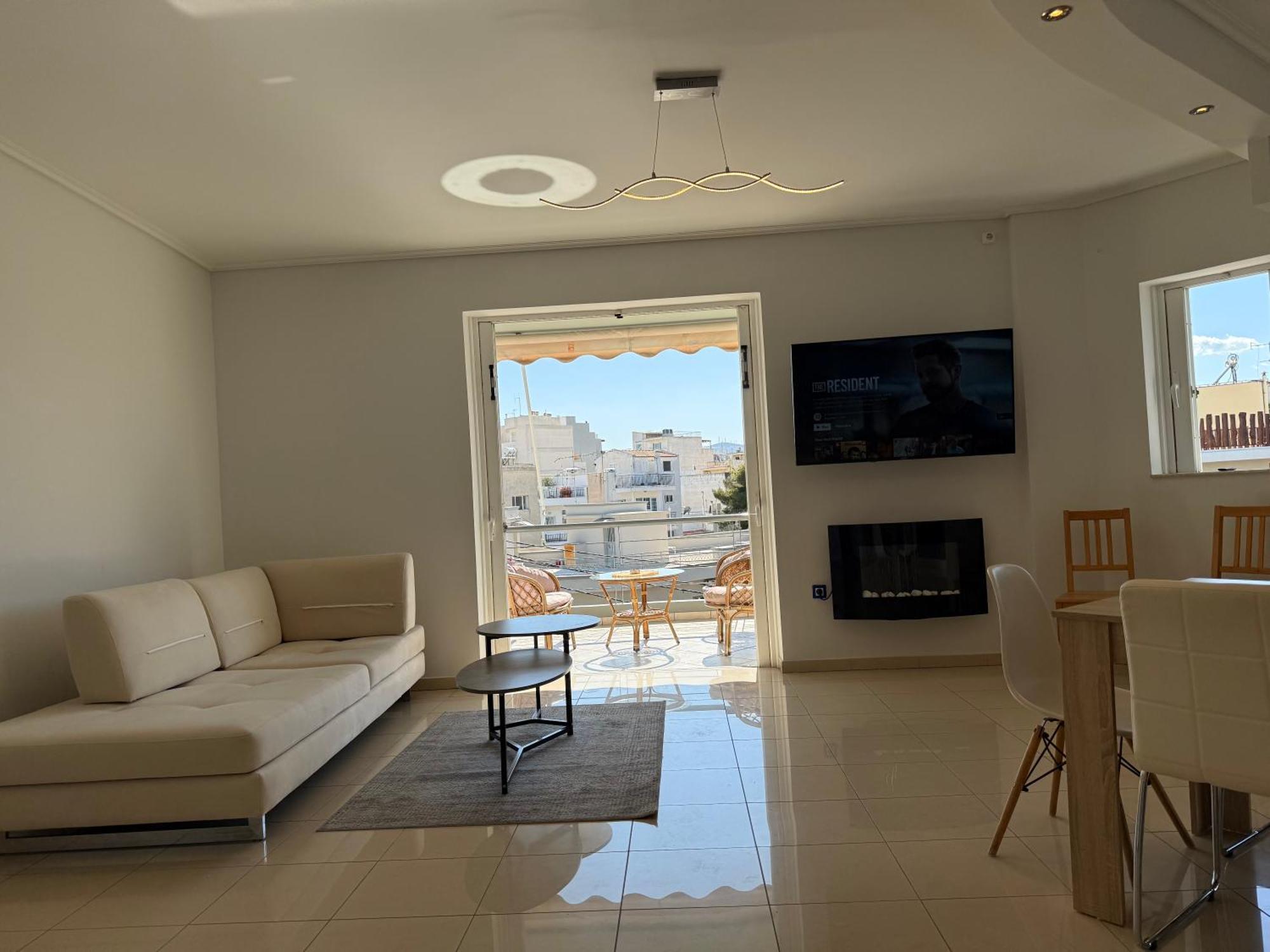 Sunny Home Private Jacuzzi Hydromassage Acropolis & Lycabettus Far View Parking 300M Metro Peristeri Atenas Exterior foto