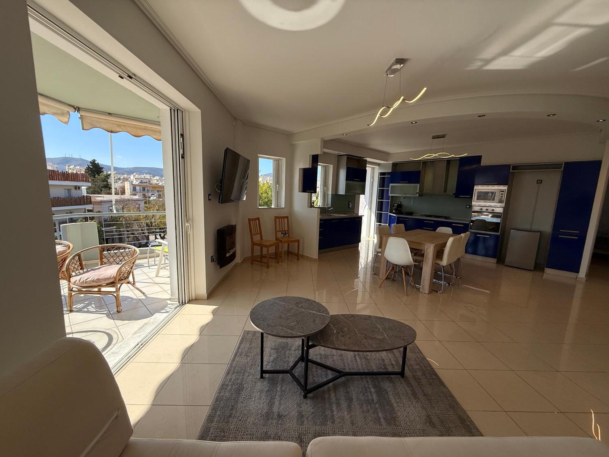 Sunny Home Private Jacuzzi Hydromassage Acropolis & Lycabettus Far View Parking 300M Metro Peristeri Atenas Exterior foto