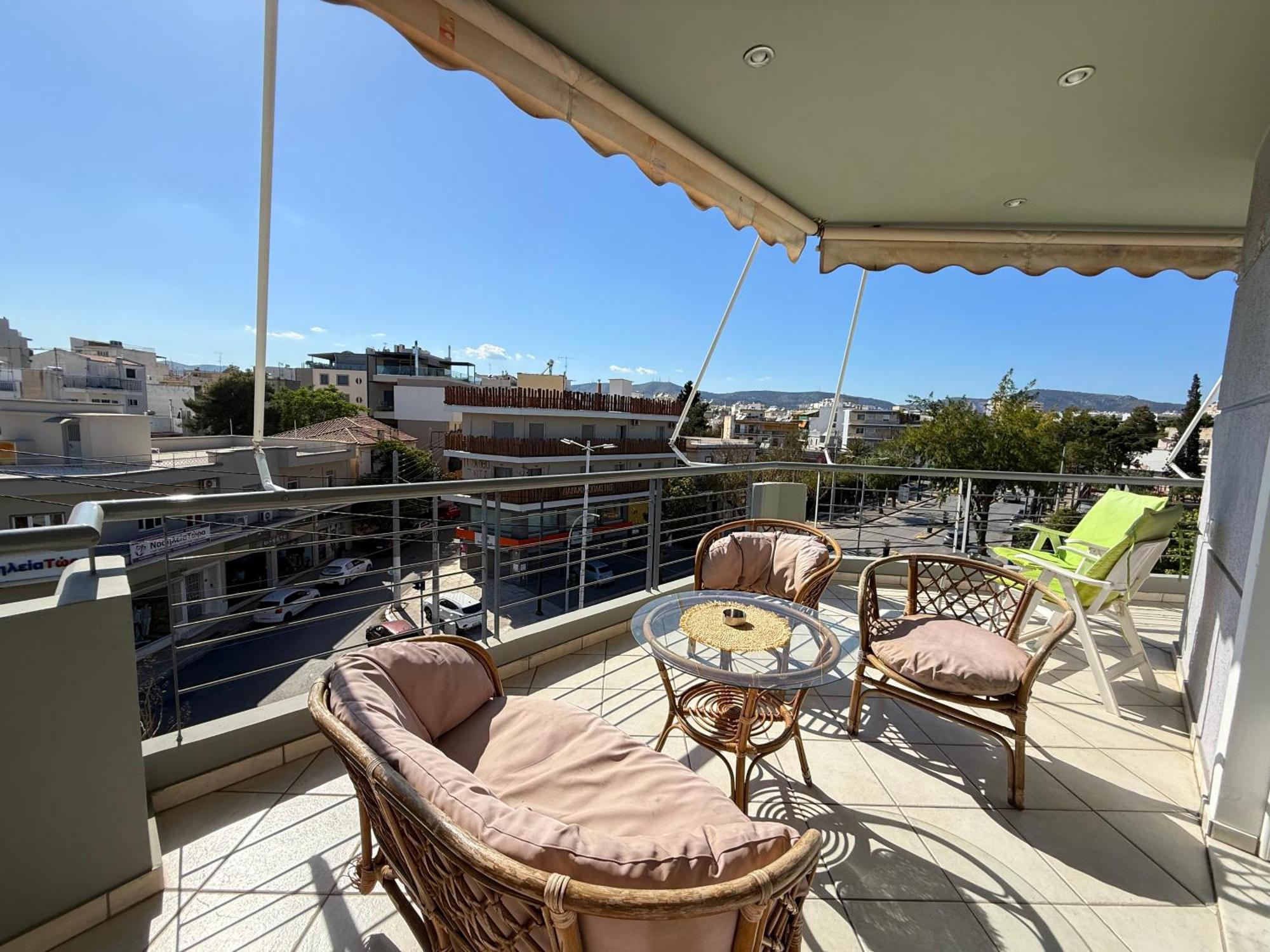 Sunny Home Private Jacuzzi Hydromassage Acropolis & Lycabettus Far View Parking 300M Metro Peristeri Atenas Exterior foto