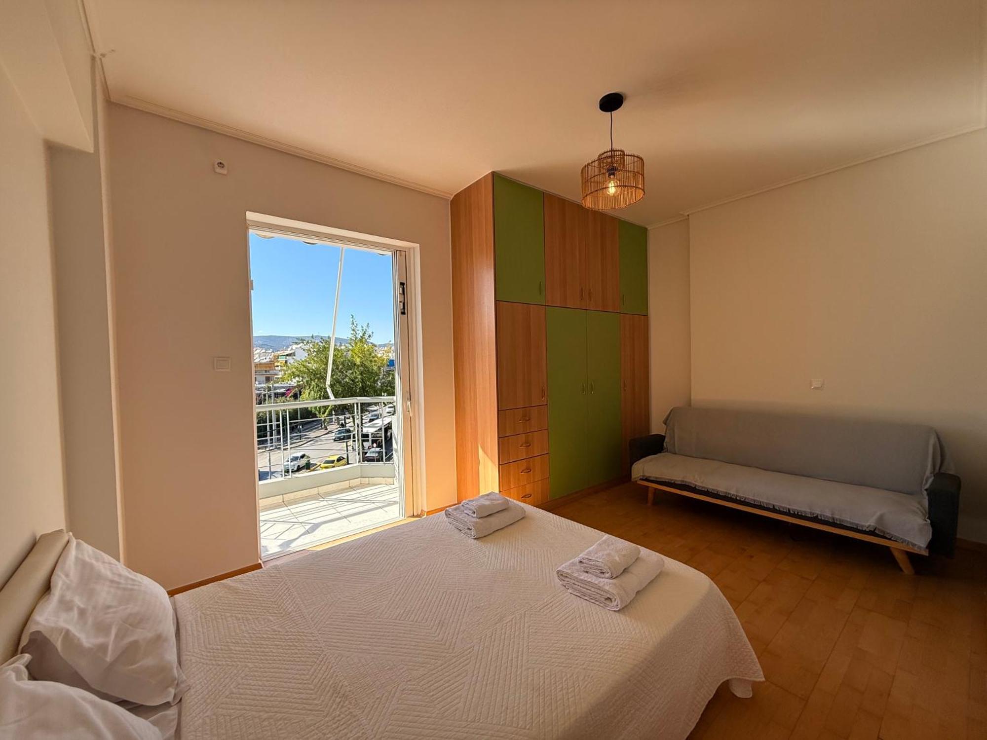 Sunny Home Private Jacuzzi Hydromassage Acropolis & Lycabettus Far View Parking 300M Metro Peristeri Atenas Exterior foto